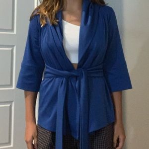 Blue fancy cardigan